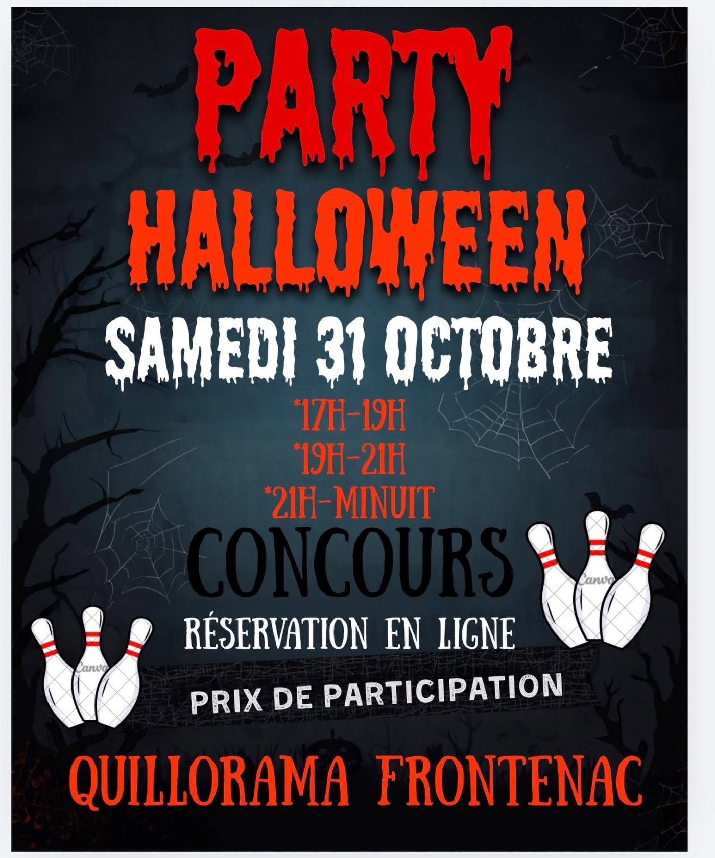 Venez célébrer l’Halloween